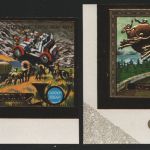 Laos 1975 - Mi-Nr. 411-412 B ** - MNH - ungez / imp - Gold - Transport - UPU (2)