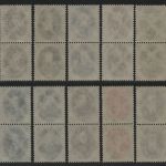 DDR 1950 - Mi-Nr. 261-270 ** - MNH - Paare - senkrecht
