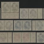 DDR 1950 - Mi-Nr. 261-270 ** - MNH - Paare - waagerecht