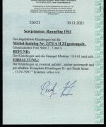 Russia / Sowjetunion 1961 - Mi-Nr. 2474 II gest / used - KLB - Attest