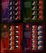 Alderney 2006 - Mi-Nr. 272-279 ** - MNH - KLB - 80.Geburtstag Queen Elizabeth II