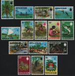 Gilbert und Ellice 1971 - Mi-Nr. 168-181 ** - MNH - Freimarken / Definitives (2)