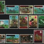Gilbert und Ellice 1976 - Mi-Nr. 248-261 ** - MNH - Freimarken mit Aufdruck (2)