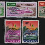 Guinea 1960 - Mi-Nr. 49-53 ** - MNH - Olympia Rom (II)