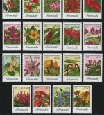 Grenada 1985 - Mi-Nr. 1372-1390 ** - MNH - Blumen / Flowers