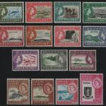 Jungferninseln 1964 - Mi-Nr. 140-154 ** - MNH - Freimarken / Definitives