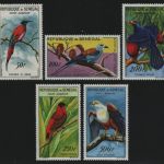 Senegal 1960 - Mi-Nr. 239-243 ** - MNH - Vögel / Birds (I)