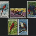 Senegal 1960 - Mi-Nr. 239-243 ** - MNH - Vögel / Birds (II)