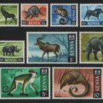 Kenia 1966 - Mi-Nr. 20-33 ** - MNH - Wildtiere / Wild animals (II)
