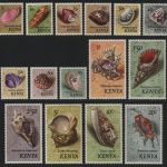 Kenia 1971 - Mi-Nr. 36-50 ** - MNH - Meeresschnecken / Marine snails (II)