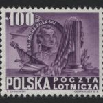 Polen 1948 - Mi-Nr. 515-517 ** - MNH - Verfassung der USA (V)