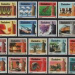 Simbabwe 1985 - Mi-Nr. 309-330 ** - MNH - Freimarken / Definitives (II)
