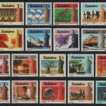 Simbabwe 1985 - Mi-Nr. 309-330 ** - MNH - Freimarken / Definitives (III)