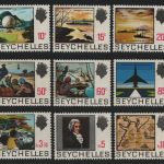 Seychellen 1969 - Mi-Nr. 259-273 ** - MNH - Geschichte der Seychellen (II)