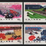 China VR 1977 - Mi-Nr. 1339-1342 ** - MNH - Landwirtschaft (II)