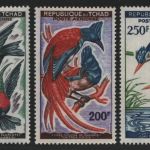 Tschad 1961 - Mi-Nr. 82-86 ** - MNH - Vögel / Birds (III)