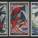Tschad 1961 - Mi-Nr. 82-86 ** - MNH - Vögel / Birds (IV)
