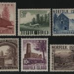 Norfolk-Insel 1953 - Mi-Nr. 15-20 ** - MNH - Freimarken / Definitives (II)