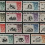 Falkland 1960 - Mi-Nr. 123-137 ** - MNH - Freimarken / Definitives (II)