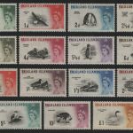 Falkland 1960 - Mi-Nr. 123-137 ** - MNH - Freimarken / Definitives (III)