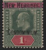Neue Hebriden 1908 - Mi-Nr. 6 * - MH - Edward VII