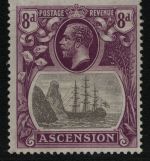 Ascension 1924 - Mi-Nr. 18 * - MH - Schiffe / Ships (I)