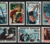 AAT / Austral. Antarktis 1966 - Mi-Nr. 8-18 ** - MNH - Freimarken (I)