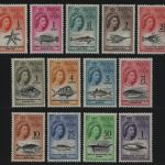 Tristan da Cunha 1961 - Mi-Nr. 42-54 ** - MNH - Meeresleben / Marine Life (I)