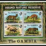 Gambia 1976 - Mi-Nr. Block 2 ** - MNH - Wildtiere / Wild animals