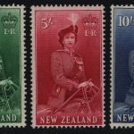 Neuseeland 1953 - Mi-Nr. ex 332-345 ** - MNH - Höchstwerte 3-10 Sh