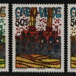 Kap Verde 1985 - Mi-Nr. 497-499 ** - MNH - aus Block - Hundertwasser (IV)