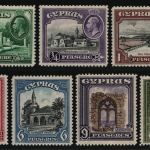 Zypern 1934 - Mi-Nr. 118-128 * - MH - Bauten & Landschaften