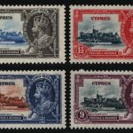 Zypern 1935 - Mi-Nr. 129-132 ** - MNH - King George V