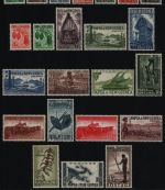Papua-Neuguinea 1952-1960 - Mi-Nr. 1-23 * - MH - Freimarken / Definitives