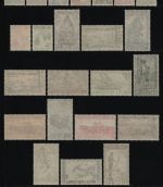 Papua-Neuguinea 1952-1960 - Mi-Nr. 1-23 * - MH - Freimarken / Definitives