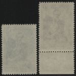Russia / Sowjetunion 1941 - Mi-Nr. 819-820 A ** - MNH - Lermontow (IV)