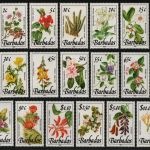 Barbados 1989 - Mi-Nr. 727-742 I ** - MNH - Blumen / Flowers
