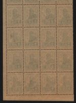 Russia / RSFSR 1923 - Mi-Nr. VI C ** - MNH - 20er-Block (I)