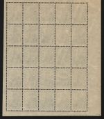 Russia / RSFSR 1923 - Mi-Nr. 217 A ** - MNH - 5 Rubel - 25er-Bogen (III)