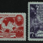 Russia / Sowjetunion 1950 - Mi-Nr. 1513-1514 ** - MNH - Antarktis (I)
