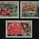 St. Pierre & Miquelon 1969 - Mi-Nr. 447-449 ** - MNH - Schiffe / Ships