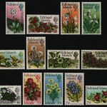 Falkland 1972 - Mi-Nr. 205-217 ** - MNH - Blumen / Flowers (III)