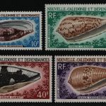 Neukaledonien 1968 - Mi-Nr. 458-461 ** - MNH - Meeresschnecken / Marine snails