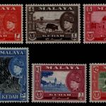 Malaya - Kedah 1957 - Mi-Nr. 83-93 ** - MNH - Freimarken / Definitives