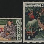 Franz. Polynesien 1958 - Mi-Nr. 10-13 ** - MNH - Gemälde / Paintings (I)