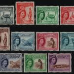 Britisch Somaliland 1953 - Mi-Nr. 121-131 ** - MNH - Queen Elizabeth II