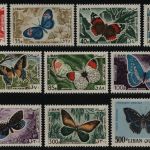 Libanon 1965 - Mi-Nr. 900-909 ** - MNH - Schmetterlinge / Butterflies (II)