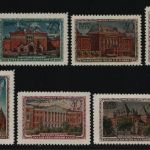 Russia / Sowjetunion 1950 - Mi-Nr. 1450-1458 ** - MNH - Moskauer Museen (IV)