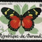 Burundi 1989 - Mi-Nr. 1705 gest / used - Schmetterlinge / Butterflies