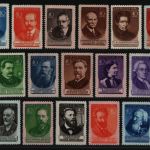Russia / Sowjetunion 1951 - Mi-Nr. 1575-1590 ** - MNH - Wissenschaftler (I)
